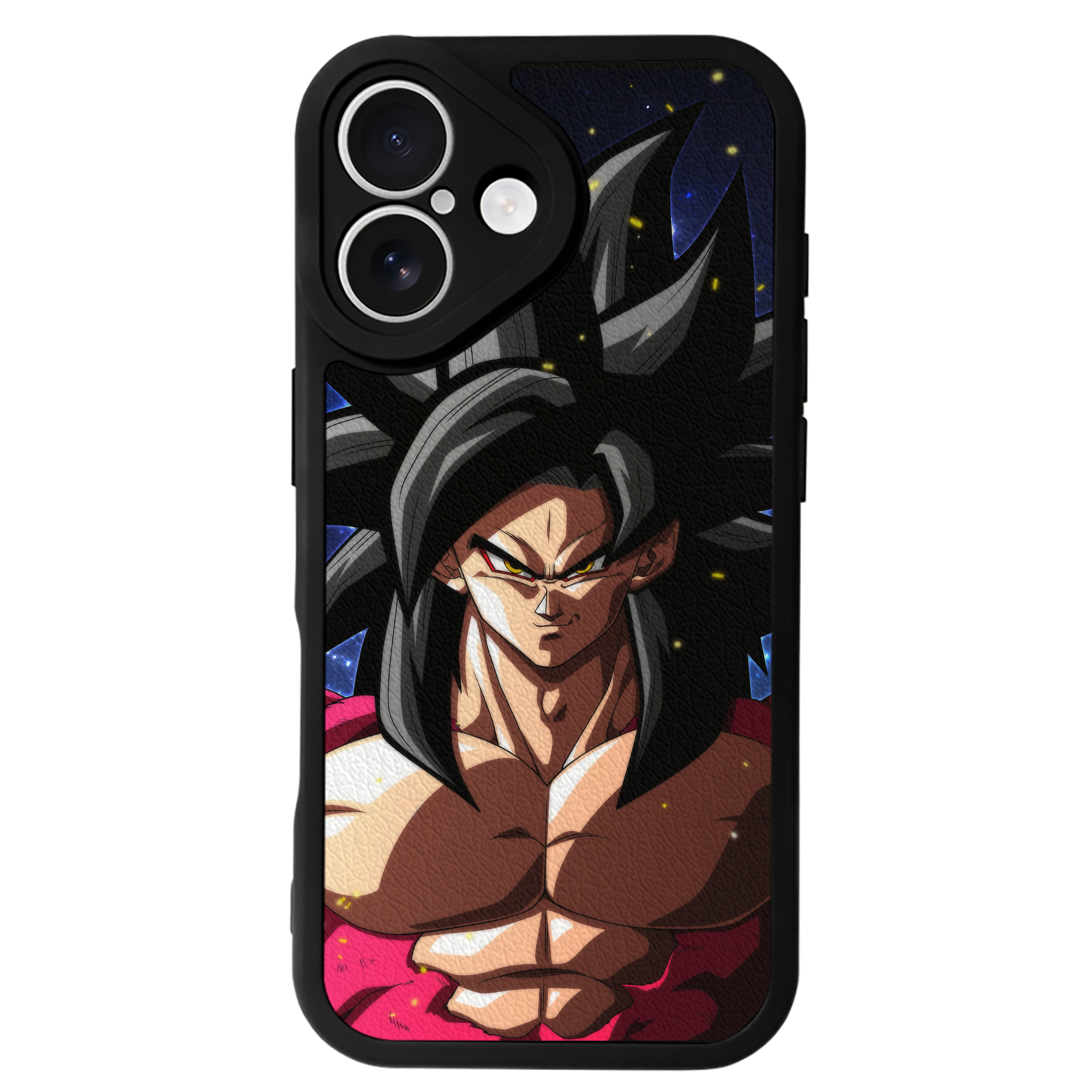 （画像用） ドラゴンボール DRAGON BALL 【iPhone 16シリーズ対応】シリコンスマホケース（レザー調） 材質：シリコン